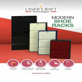 Wall Mounted Steel Shoe Rack