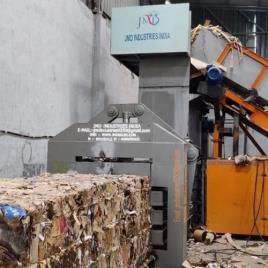 Horizontal Waste Cardboard Machine