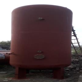 Water Mild Steel Filter Vessel