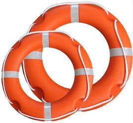 Water Safety Orange Life Buoy
