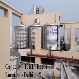 Fire Protection Zinc Aluminium Water Tank