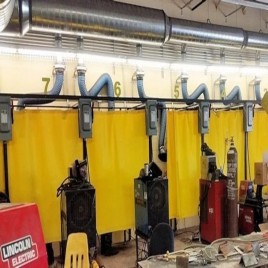 Industrial Welding Booth Curtain