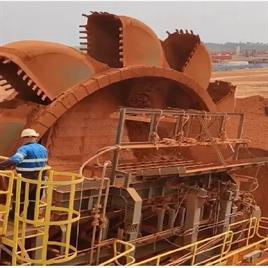 Westernwork 2200 TPH Bucket Wheel Stacker Reclaimer