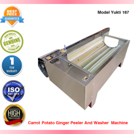 Wet Type Ginger Carrot Peeler Machine, 1500kg/h
