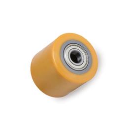 Polyurethane Wetting Rubber Roller (0-100 mm)