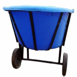 Double Wheel Garbage Trolley, 80 kg