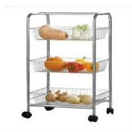 Wheeled Kitchen Serving Trolley