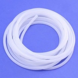 Industrial White Silicone Braided Hose Pipe