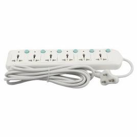 White ABS Surge Protector