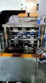 White C-45 Triple Cavity Mould for Aluminium Foil Container Machine