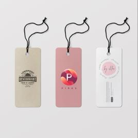 Custom White Cardboard Hang Tags