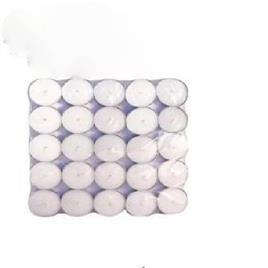 White Round Party Candle Pack