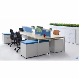 White Ever Line Module Workstation