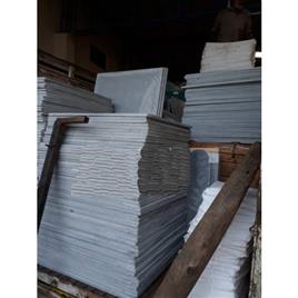White Fly Ash Brick Production Pallets