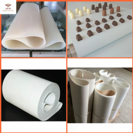 White Food Grade Rubber Conveyor Belting