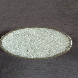 White Glass Marker Beads