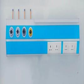 White ICU Bed Head Machine, 3 Feet