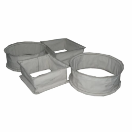 White Industrial Fabric Bellows