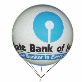 White PVC Round Sphere Inflatable Advertising