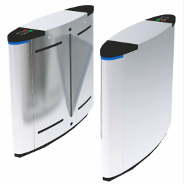 White Mild Steel Toll Plaza Flap Barrier