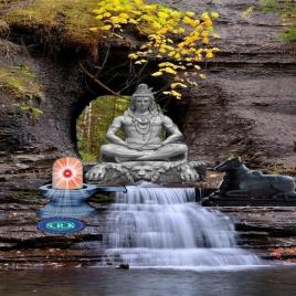 White Marble Blessing Shiva Statue