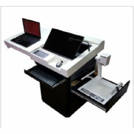 White Metal Digital Podium DGB2500 for Offices