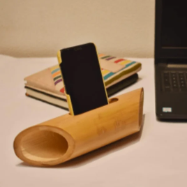 Natural Bamboo Audio Machine