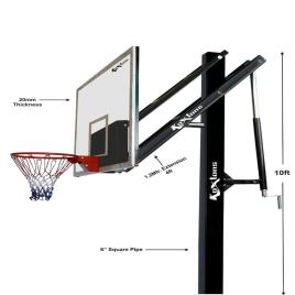 Nylon Basketball Poles, Movable