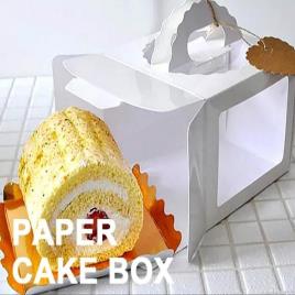 White Paper Cake Box 6x6