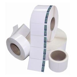 White Self Adhesive Barcode Label