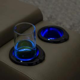 White Plastic Sofa Cup Holder