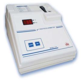White Plastic Semi-Automatic Colorimeter