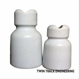 White Porcelain Electrical Insulator