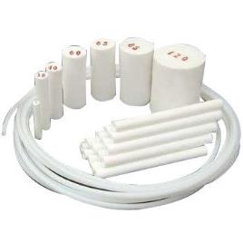 White PTFE Commercial Rods and Tubes