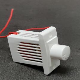 White PVC 4-Step Ceiling Fan Regulator