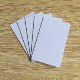 White PVC Blank Card, Smart Card Size