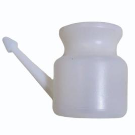 White PVC Nephropathy Nasal Pot