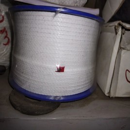 White Teflon Square Gaskets, 5 mm Thickness