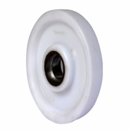 White UHMW Castors Wheel for Industrial Trolleys