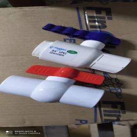 White PVC Ball Valve 1/2 Inch