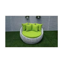 Aluminum Wicker Daybed