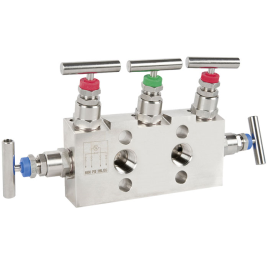 Wika SS 3-Way Manifold Valve