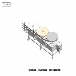 Industrial Winding Rewinding Machine