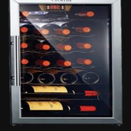Elanpro Black Wine Machine, 128 Bottles