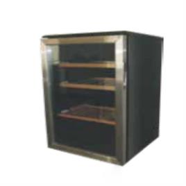 Wine Cooling Machine with Black Interior