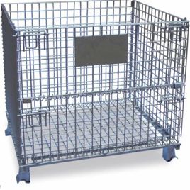 Mild Steel Wire Mesh Container, 25 Kg Load