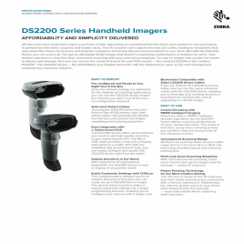 Handheld 2D Area Imager Scanner