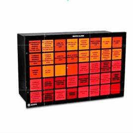 Wired Mild Steel Safety Hazard Annunciator