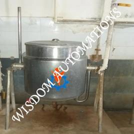 SS 304 Steam Jacketed Kettles, 25 Kgs