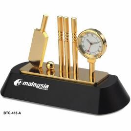 Brass Cricket Tabletop Gift Clock